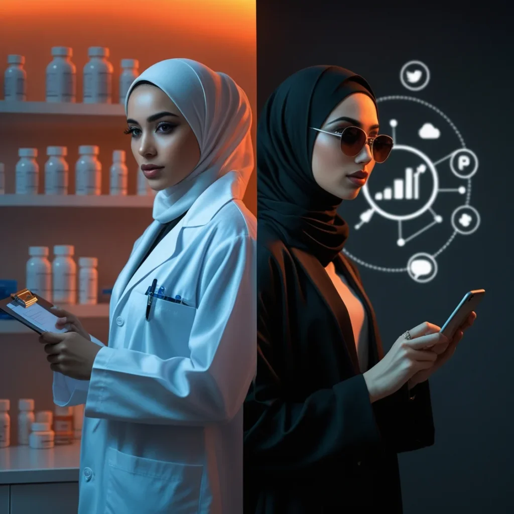 a pharmacist & a digital marketer